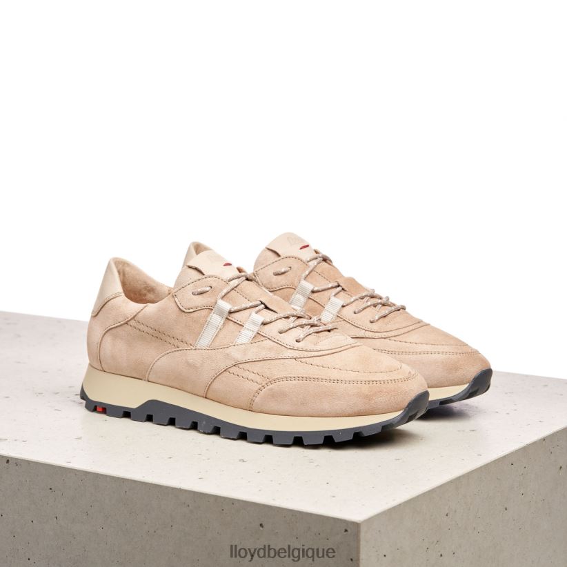 LLOYD baskets en daim femmes beige 4Z6Z66854 chaussures