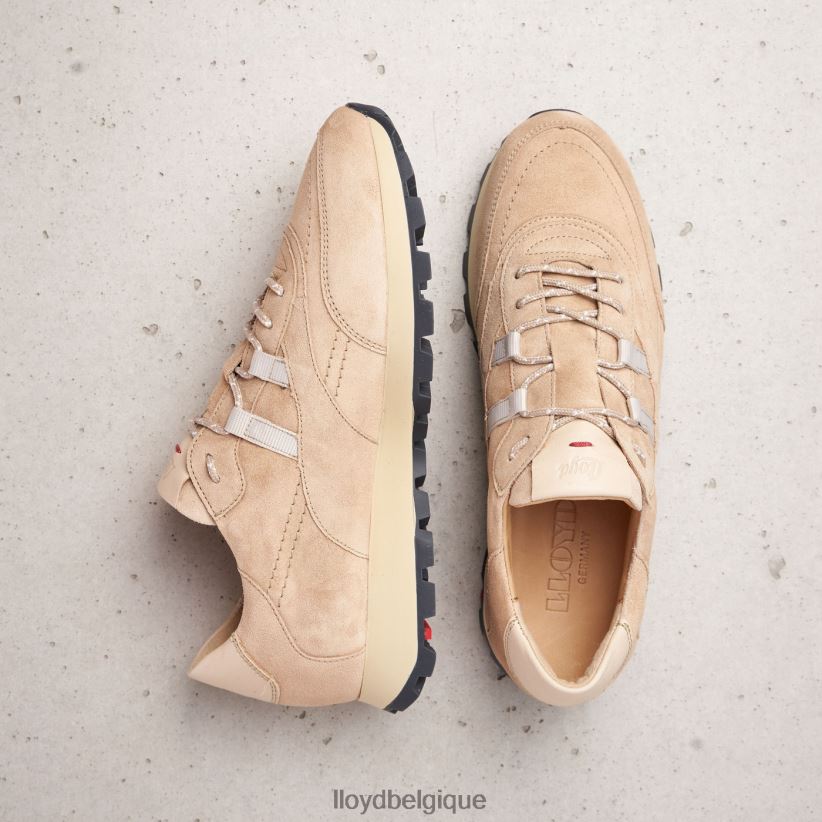 LLOYD baskets en daim femmes beige 4Z6Z66854 chaussures
