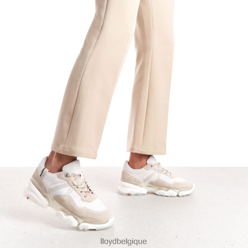 LLOYD baskets en daim femmes blanc 4Z6Z66816 chaussures
