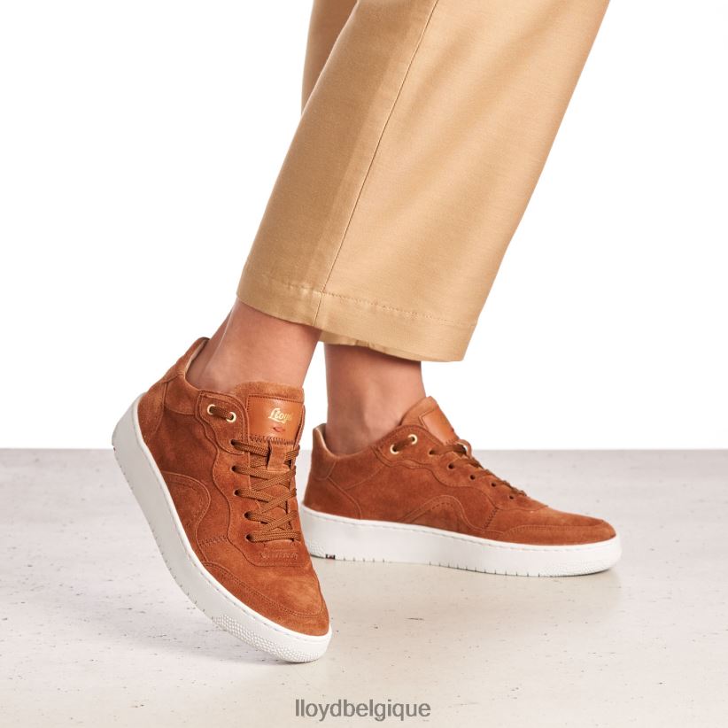 LLOYD baskets en daim femmes brun 4Z6Z66819 chaussures