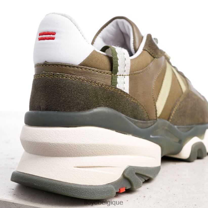 LLOYD baskets en daim femmes vert 4Z6Z66802 chaussures