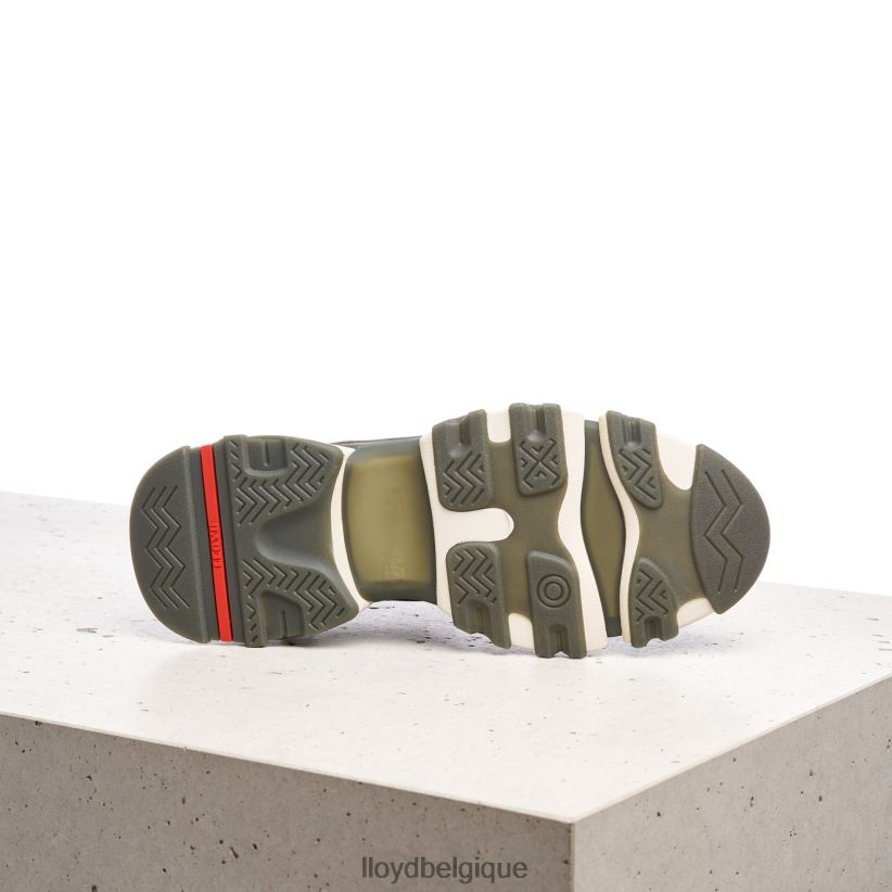 LLOYD baskets en daim femmes vert 4Z6Z66802 chaussures