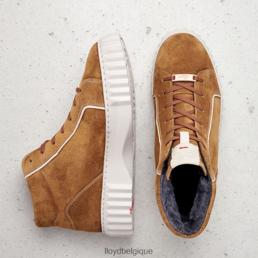 LLOYD baskets montantes femmes brun 4Z6Z66777 chaussures