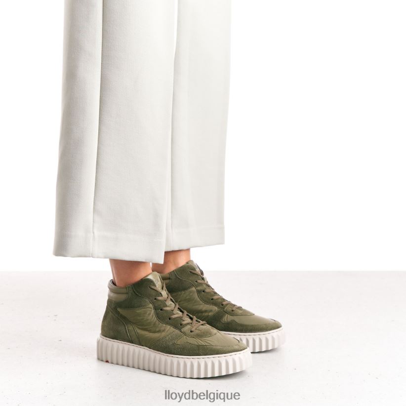 LLOYD baskets montantes femmes vert 4Z6Z66769 chaussures