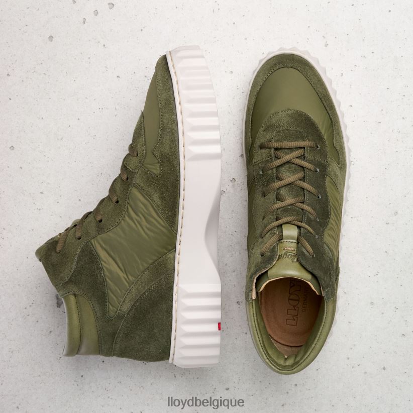 LLOYD baskets montantes femmes vert 4Z6Z66769 chaussures