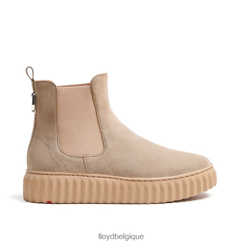 LLOYD bottine en cuir brut femmes beige 4Z6Z66882 chaussures