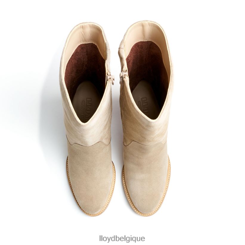LLOYD bottine en cuir brut femmes beige 4Z6Z66891 chaussures