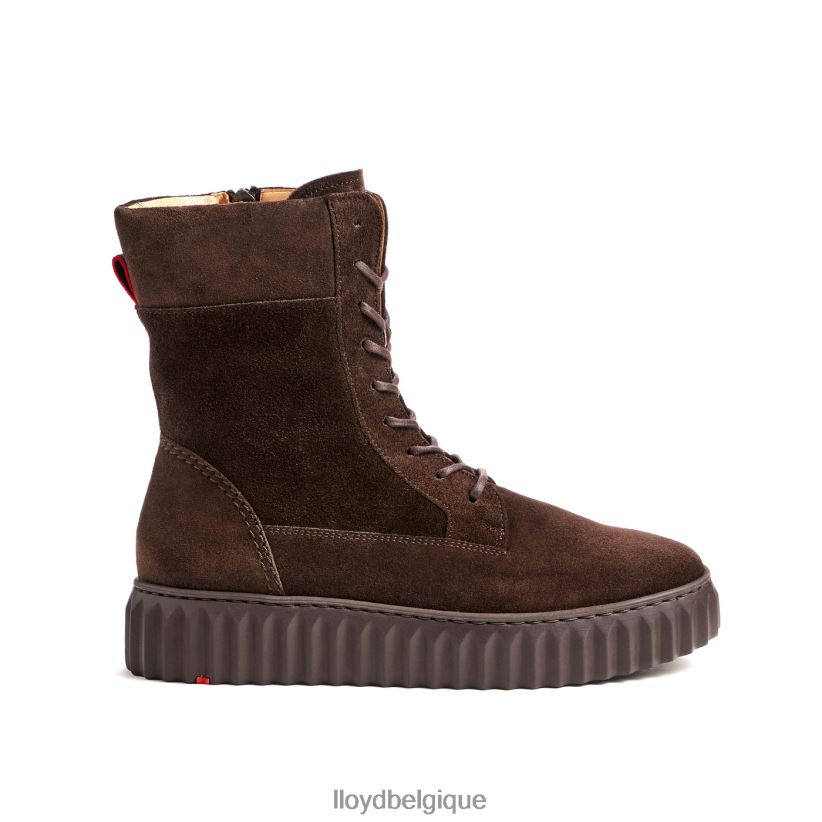 LLOYD bottine en cuir brut femmes brun 4Z6Z66889 chaussures