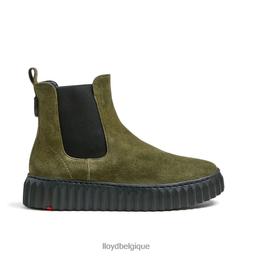 LLOYD bottine en cuir brut femmes vert 4Z6Z66883 chaussures