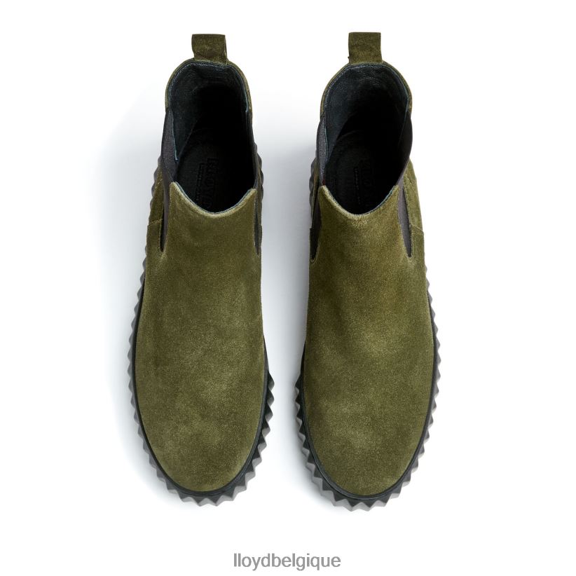 LLOYD bottine en cuir brut femmes vert 4Z6Z66883 chaussures