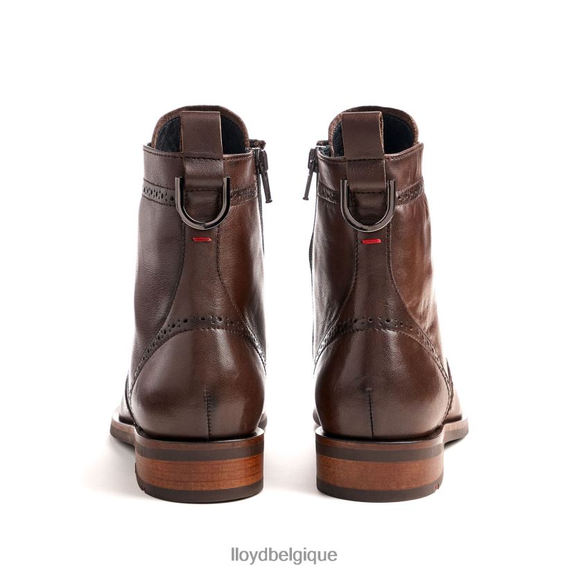 LLOYD bottine en cuir lisse à la mode femmes brun 4Z6Z66877 chaussures