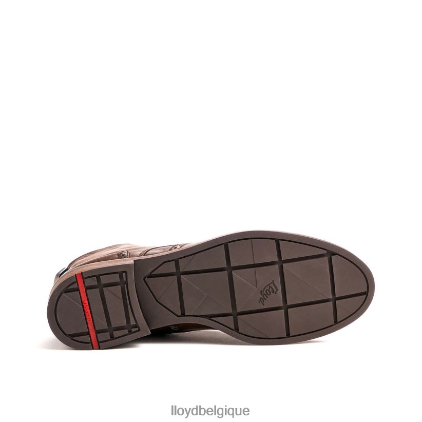 LLOYD bottine en cuir lisse à la mode femmes brun 4Z6Z66877 chaussures