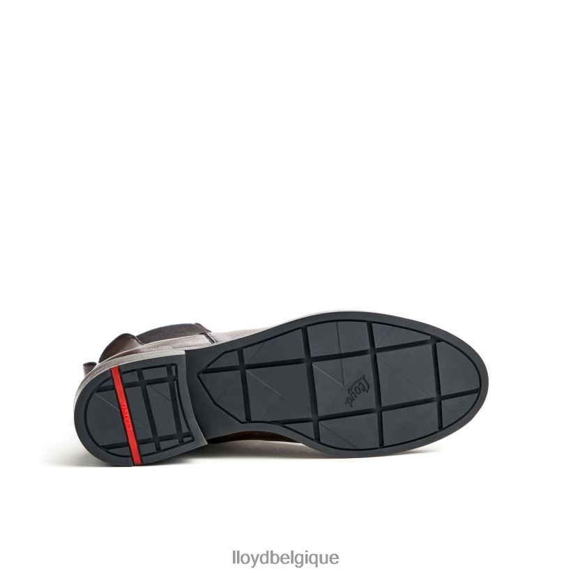 LLOYD bottine en cuir lisse à la mode femmes brun 4Z6Z66897 chaussures