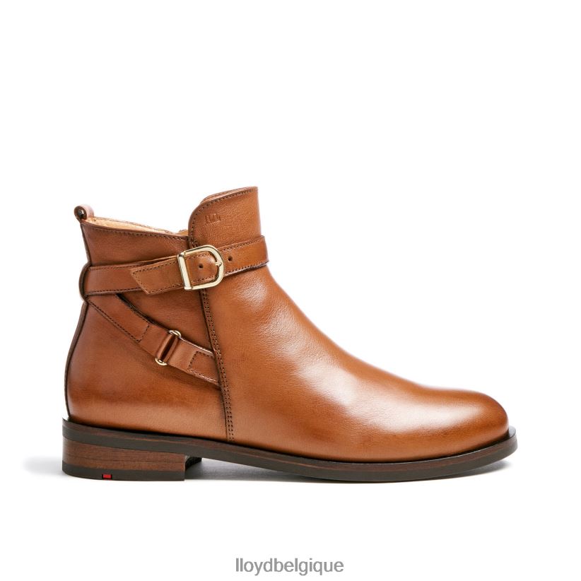 LLOYD bottine en cuir lisse à la mode femmes brun 4Z6Z66900 chaussures