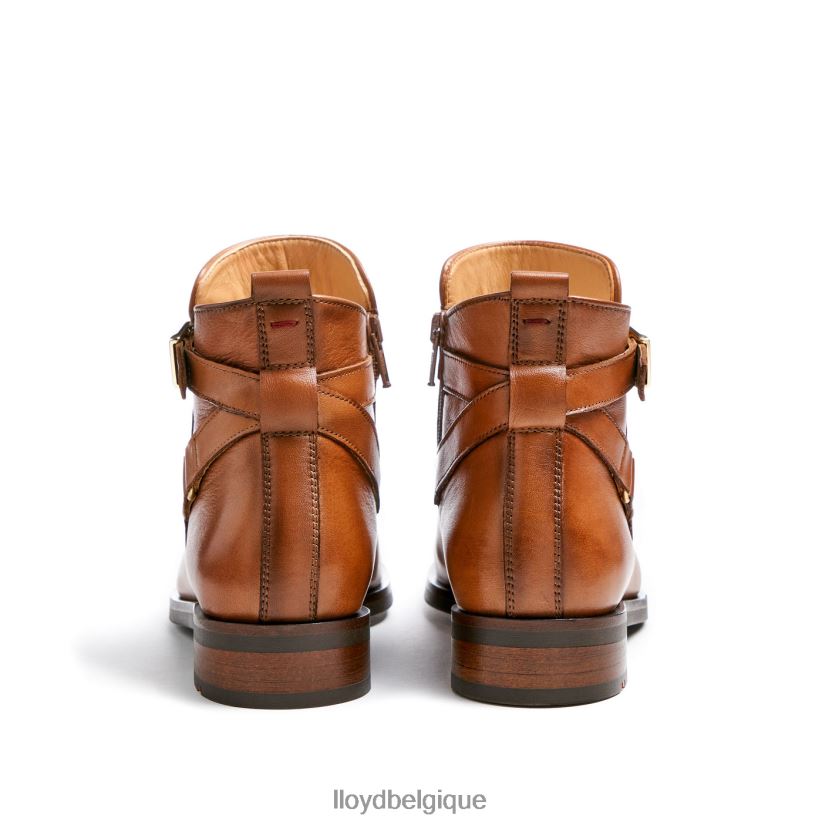 LLOYD bottine en cuir lisse à la mode femmes brun 4Z6Z66900 chaussures