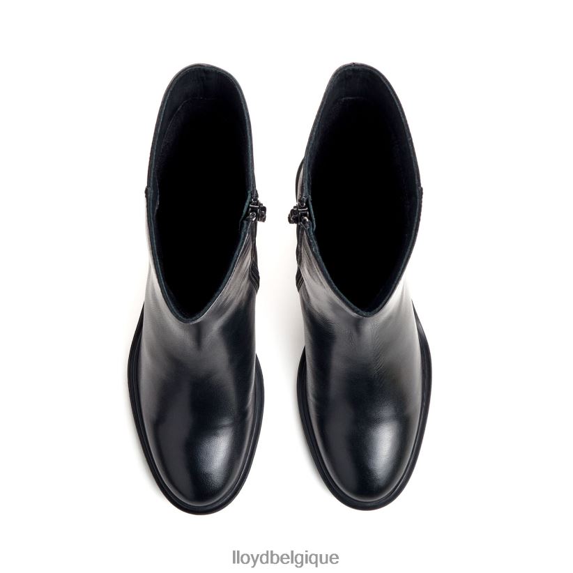 LLOYD bottine en cuir lisse à la mode femmes noir 4Z6Z66885 chaussures