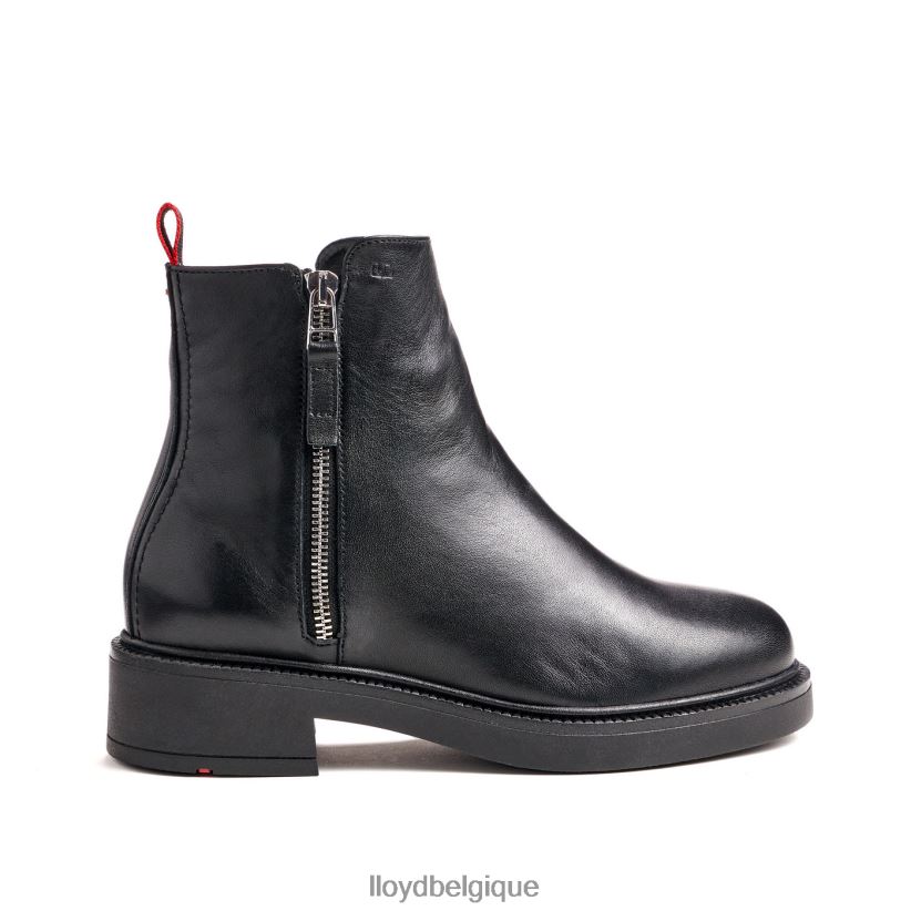 LLOYD bottine en cuir lisse à la mode femmes noir 4Z6Z66918 chaussures