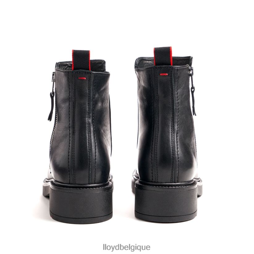 LLOYD bottine en cuir lisse à la mode femmes noir 4Z6Z66918 chaussures