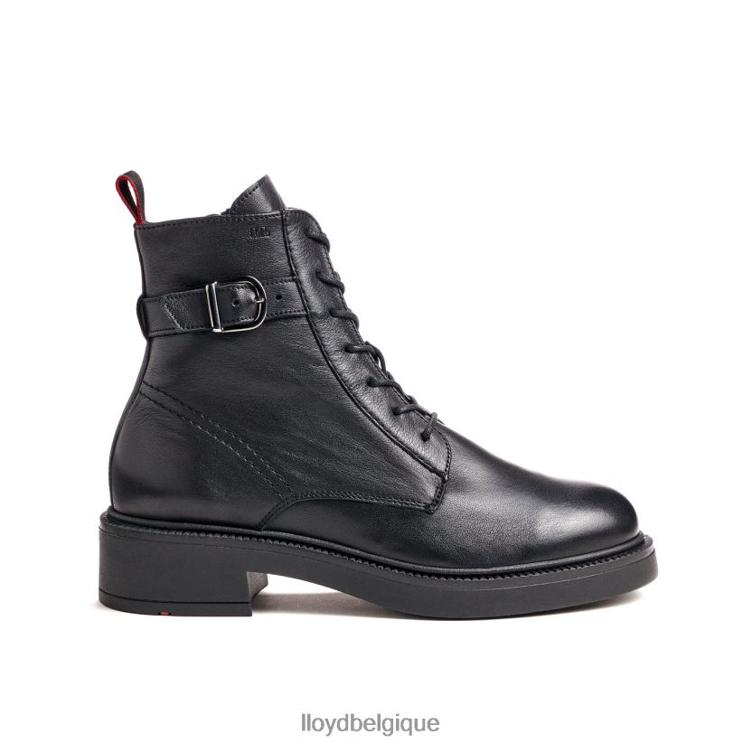 LLOYD bottine en cuir lisse à la mode femmes noir 4Z6Z66961 chaussures