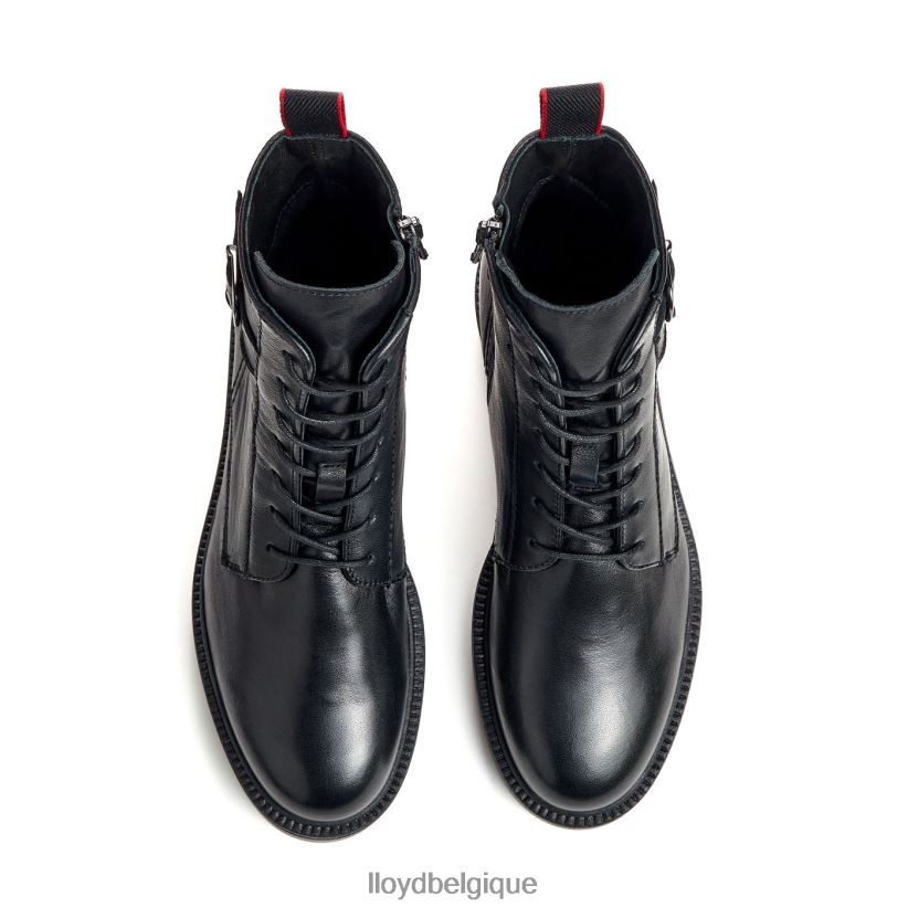 LLOYD bottine en cuir lisse à la mode femmes noir 4Z6Z66961 chaussures