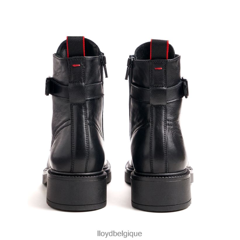 LLOYD bottine en cuir lisse à la mode femmes noir 4Z6Z66961 chaussures