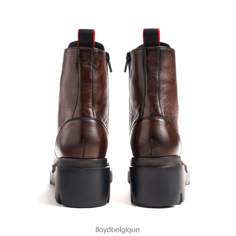 LLOYD bottine en cuir lisse à semelle légère femmes brun 4Z6Z66919 chaussures