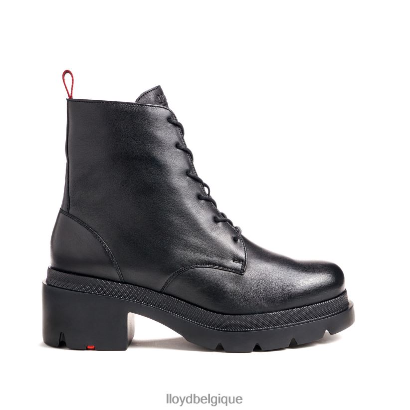 LLOYD bottine en cuir lisse à semelle légère femmes noir 4Z6Z66906 chaussures