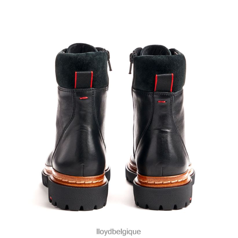 LLOYD bottine en cuir lisse à semelle légère femmes noir 4Z6Z66914 chaussures