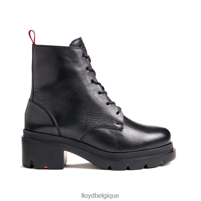 LLOYD bottine en cuir lisse à semelle légère femmes noir 4Z6Z66966 chaussures