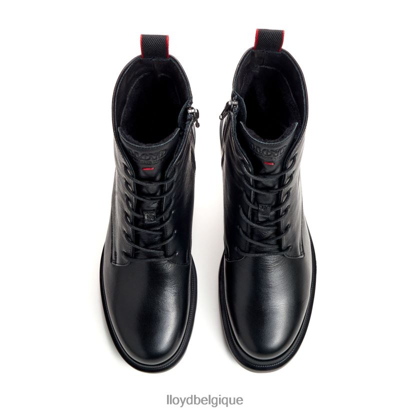 LLOYD bottine en cuir lisse à semelle légère femmes noir 4Z6Z66966 chaussures