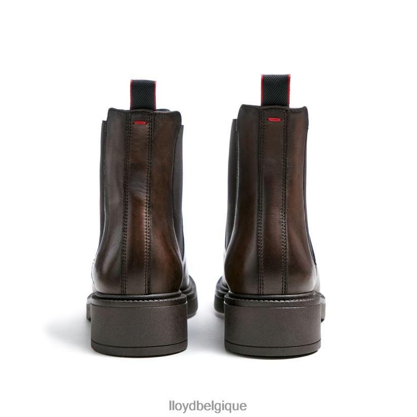 LLOYD bottine sportive en cuir lisse femmes brun 4Z6Z66893 chaussures