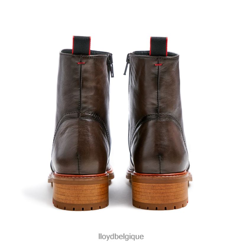 LLOYD bottine sportive en cuir lisse femmes brun 4Z6Z66902 chaussures
