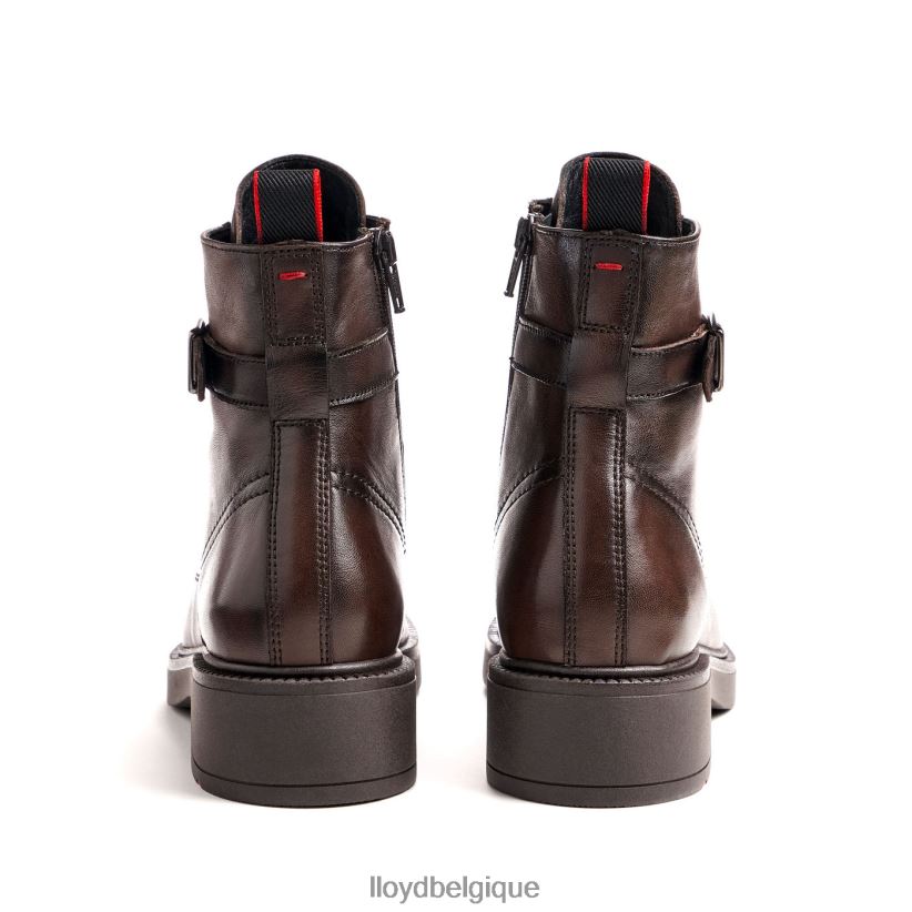 LLOYD bottine sportive en cuir lisse femmes brun 4Z6Z66951 chaussures