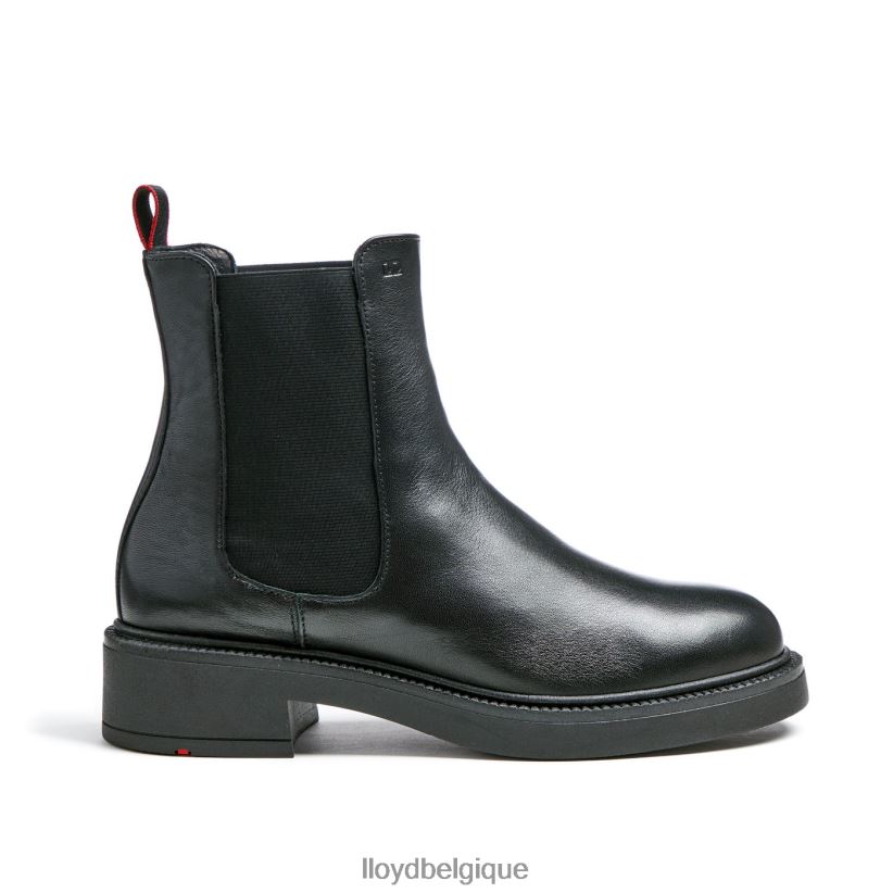 LLOYD bottine sportive en cuir lisse femmes noir 4Z6Z66892 chaussures