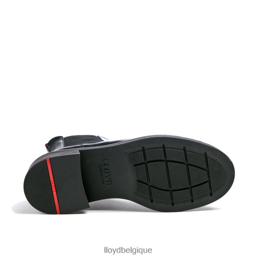 LLOYD bottine sportive en cuir lisse femmes noir 4Z6Z66892 chaussures