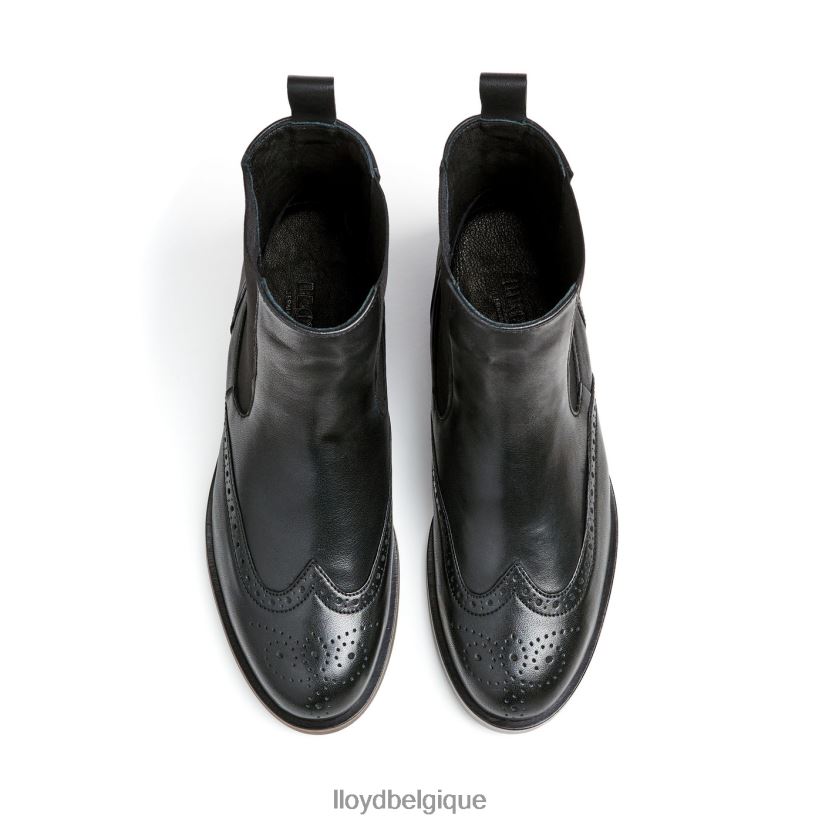 LLOYD bottine sportive en cuir lisse femmes noir 4Z6Z66904 chaussures