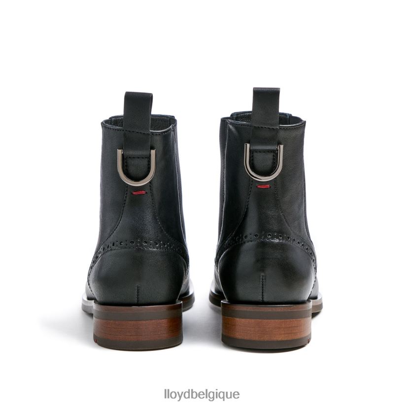 LLOYD bottine sportive en cuir lisse femmes noir 4Z6Z66904 chaussures