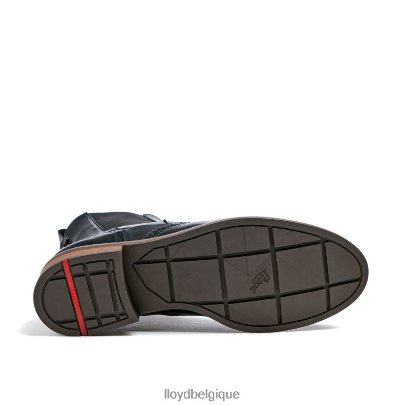 LLOYD bottine sportive en cuir lisse femmes noir 4Z6Z66904 chaussures
