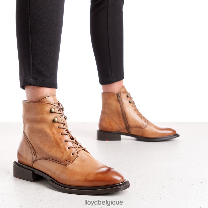 LLOYD bottines en cuir de mouton femmes brun 4Z6Z661002 chaussures