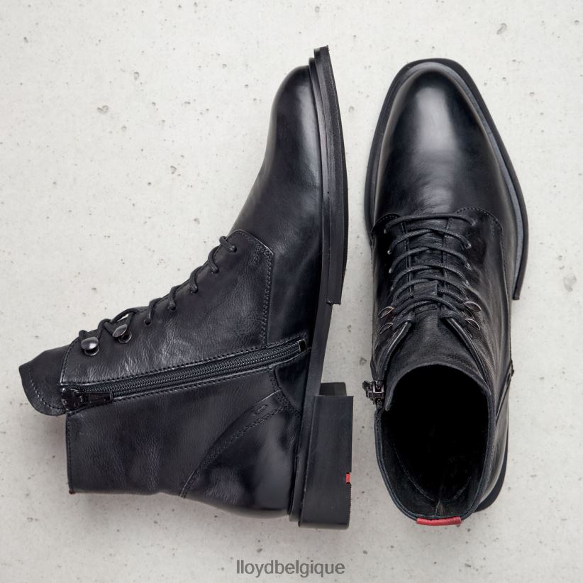 LLOYD bottines en cuir de mouton femmes noir 4Z6Z661001 chaussures