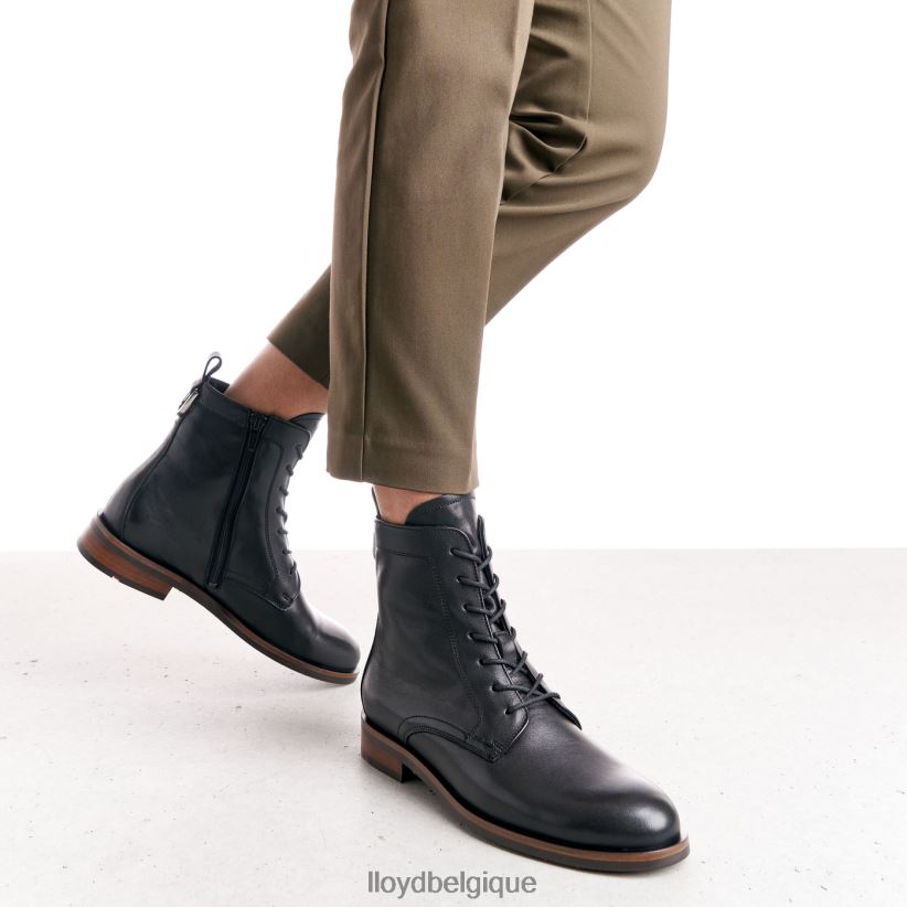 LLOYD bottines en cuir femmes noir 4Z6Z66971 chaussures