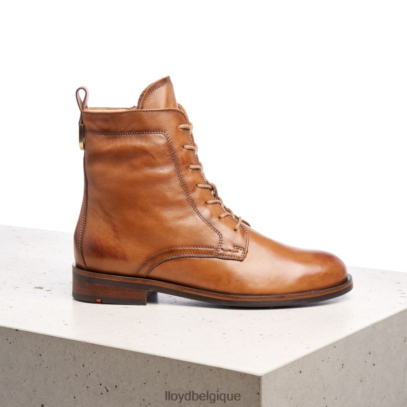 LLOYD bottines en cuir lisse femmes brun 4Z6Z66982 chaussures