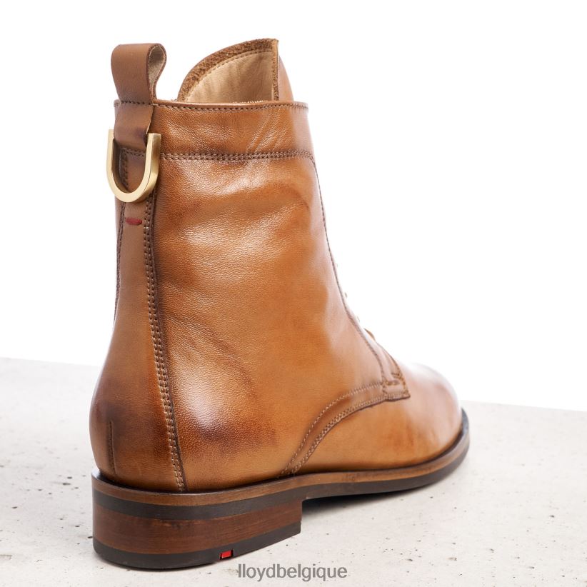 LLOYD bottines en cuir lisse femmes brun 4Z6Z66982 chaussures