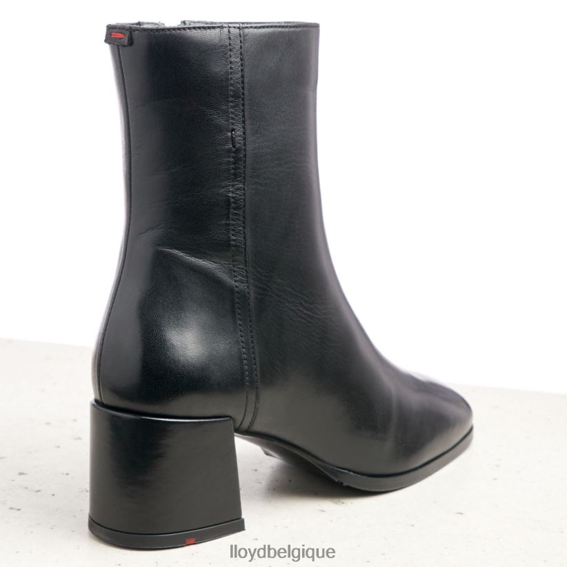 LLOYD bottines en cuir lisse femmes noir 4Z6Z66984 chaussures