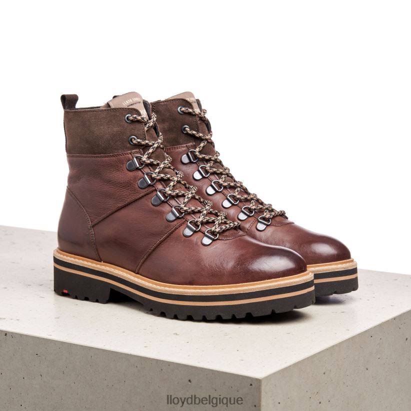 LLOYD bottines en cuir à semelle extralégère femmes brun 4Z6Z661003 chaussures