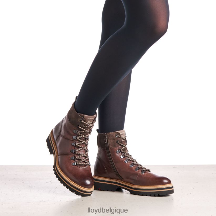 LLOYD bottines en cuir à semelle extralégère femmes brun 4Z6Z661003 chaussures