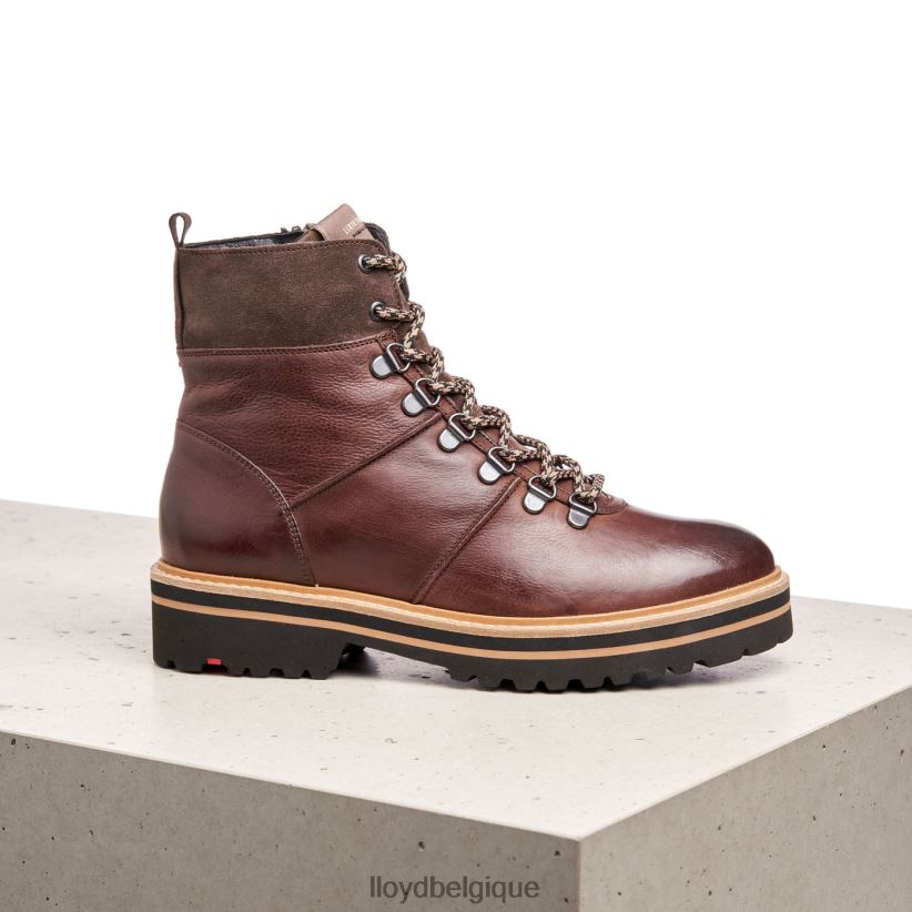 LLOYD bottines en cuir à semelle extralégère femmes brun 4Z6Z661003 chaussures