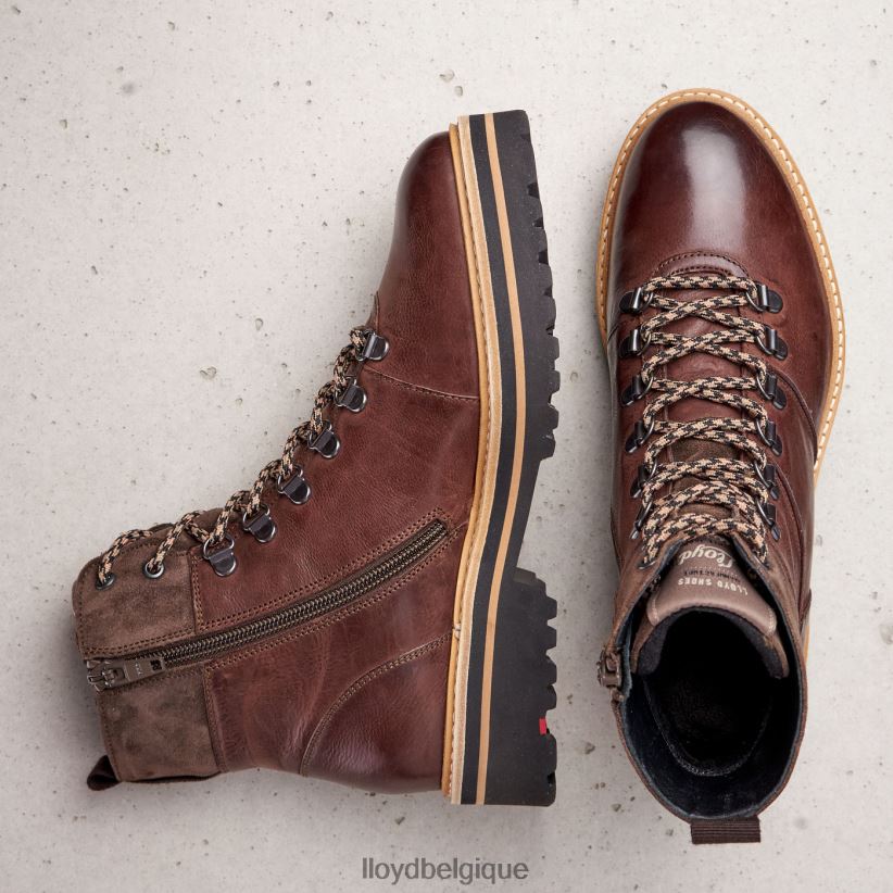 LLOYD bottines en cuir à semelle extralégère femmes brun 4Z6Z661003 chaussures