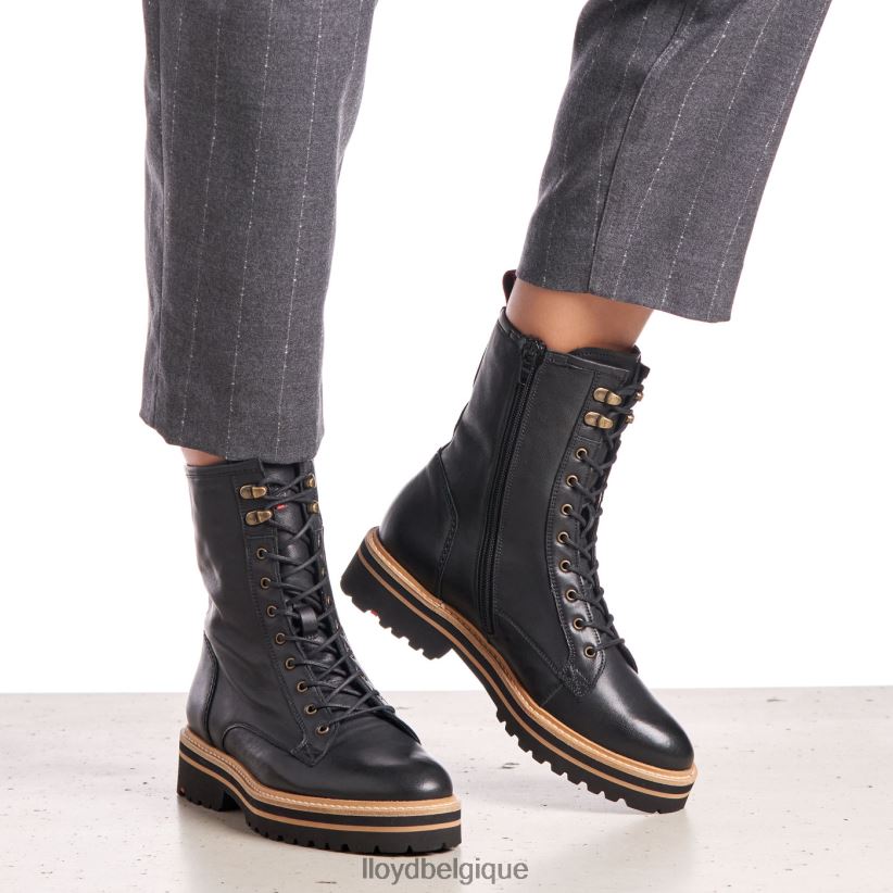 LLOYD bottines en cuir à semelle extralégère femmes noir 4Z6Z66957 chaussures