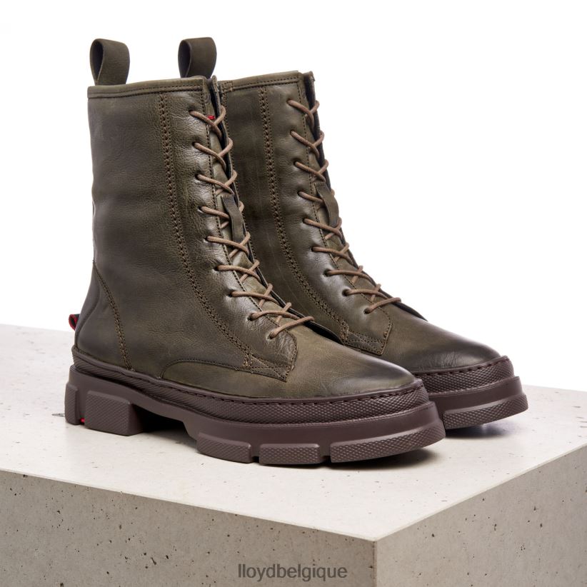 LLOYD bottines en cuir à semelle extralégère femmes vert 4Z6Z66973 chaussures